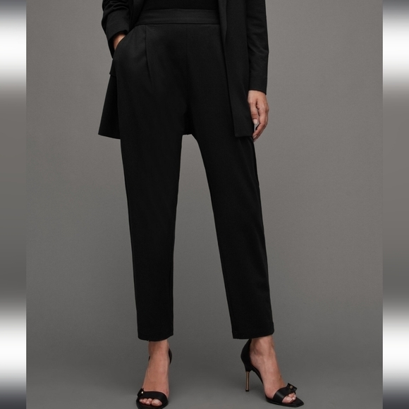 🌸 All Saints | Aleida‎ Trouser, Navy size 2 - Picture 1 of 12